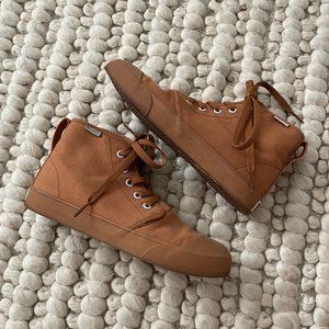 BANGS Sahara Sand High Top Vegan Size 6.5